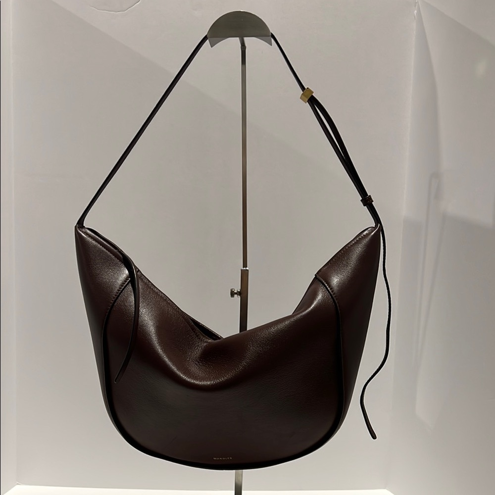 Wandler “Maggie” hobo zip bag Brown Shoulder Bag